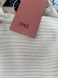 DEFECT | Phoebe Pleated Sleeved Top V2 in Pastel Yellow in XS DEFECT | Phoebe Pleated Sleeved Top V2 in Pastel Yellow in XS