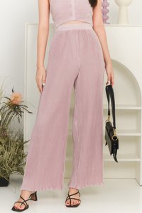 Pierson Pleat Co-ord Pants in Lilac Pierson Pleat Co-ord Pants in Lilac