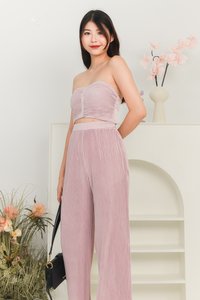 Pierson Pleat Co-ord Top Lilac Pierson Pleat Co-ord Top Lilac