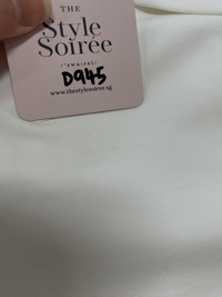 DEFECT | Mason Midi Skirt in White in L