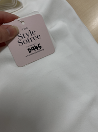 DEFECT | Mason Midi Skirt in White in L