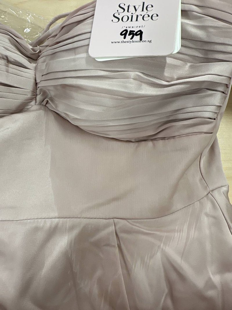 DEFECT | Claire Cross Back Maxi in Pink in XS