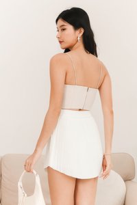 DEFECT | Bora Bustier Top in Light Nude in L