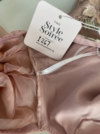 DEFECT | Eloise Embroidery Sleeved Top in Pink in XS DEFECT | Eloise Embroidery Sleeved Top in Pink in XS