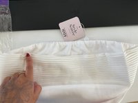 DEFECT | Preslie Pleat Co-ord Top in White in M DEFECT | Preslie Pleat Co-ord Top in White in M