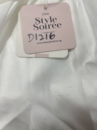 DEFECT | Claire Cross Back Maxi in White In M DEFECT | Claire Cross Back Maxi in White In M