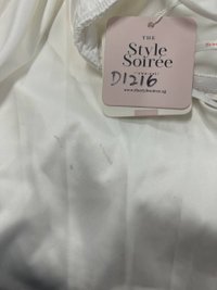 DEFECT | Claire Cross Back Maxi in White In M DEFECT | Claire Cross Back Maxi in White In M