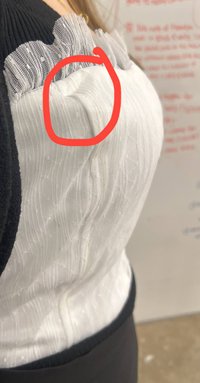 DEFECT | RESTOCKS | Maci Mesh Tube Top in White In M DEFECT | RESTOCKS | Maci Mesh Tube Top in White In M