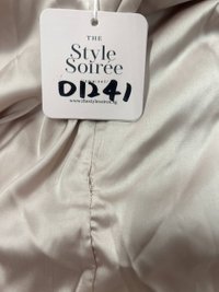 DEFECT | Claire Cross Back Maxi in Pink in XS