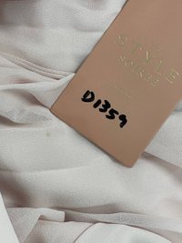 DEFECT | Prairie Pleat Tube Jumpsuit in Pastel Pink in S  DEFECT | Prairie Pleat Tube Jumpsuit in Pastel Pink in S