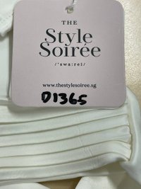 DEFECT | Promise Pleat Halter Top in White in XXS DEFECT | Promise Pleat Halter Top in White in XXS