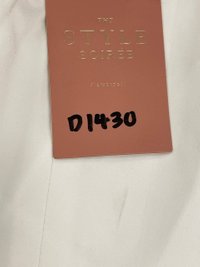 DEFECT | Brandy Oversized Blazer in Cream White in XS  DEFECT | Brandy Oversized Blazer in Cream White in XS