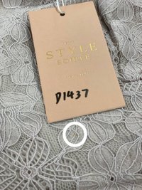 DEFECT | Lorenda Lace Co-ord Top in Lilac Grey in S DEFECT | Lorenda Lace Co-ord Top in Lilac Grey in S