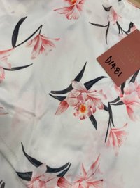 DEFECT | Florenda Floral Satin Skorts in XS DEFECT | Florenda Floral Satin Skorts in XS