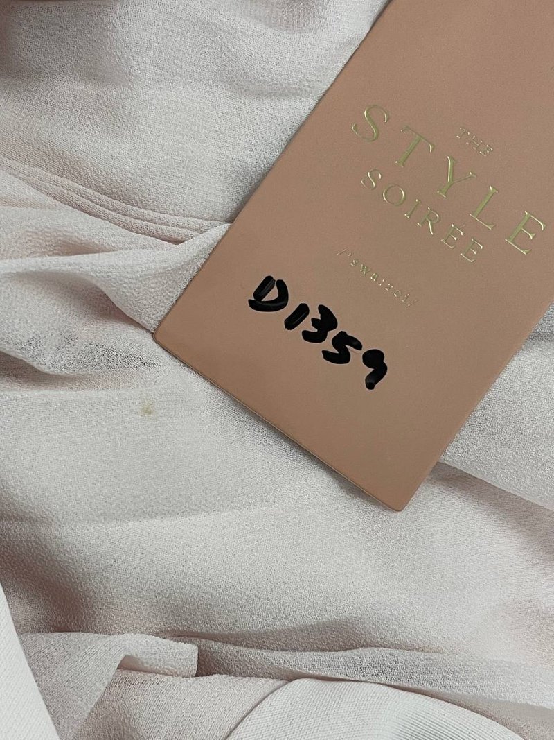 DEFECT | Prairie Pleat Tube Jumpsuit in Pastel Pink in S 