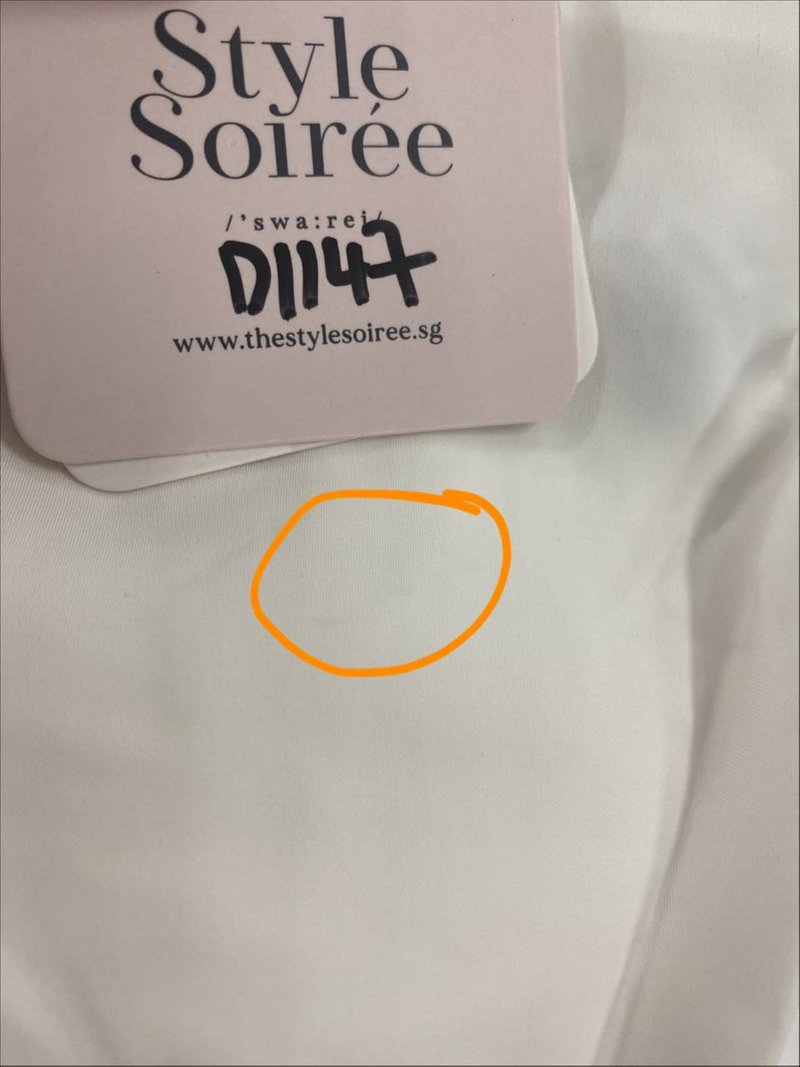 DEFECT | Pace Puffy Sleeve Romper Dress in White in XS DEFECT | Pace Puffy Sleeve Romper Dress in White in XS