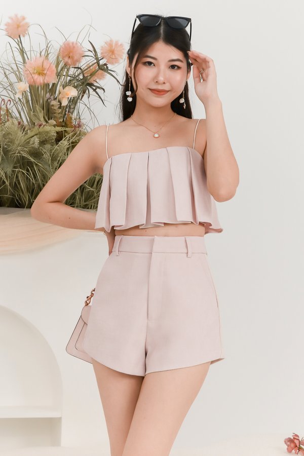 RESTOCKS | Chance Co-ord Top in Blush