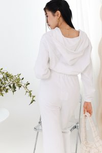 Carryn Co-ord Joggers in White Carryn Co-ord Joggers in White