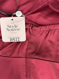 DEFECT | Claire Cross Back Maxi in Maroon in L DEFECT | Claire Cross Back Maxi in Maroon in L