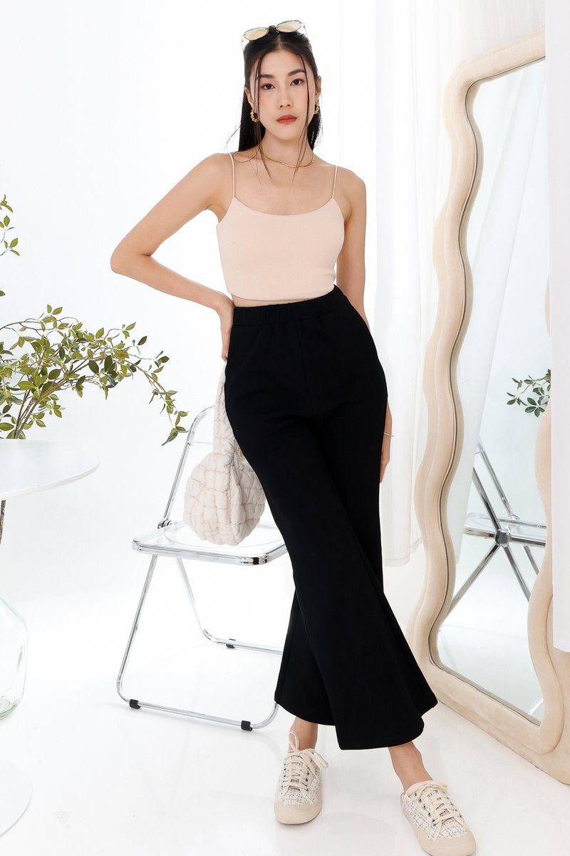 DEFECT | Parisa Padded Low Back Top in Nude In L