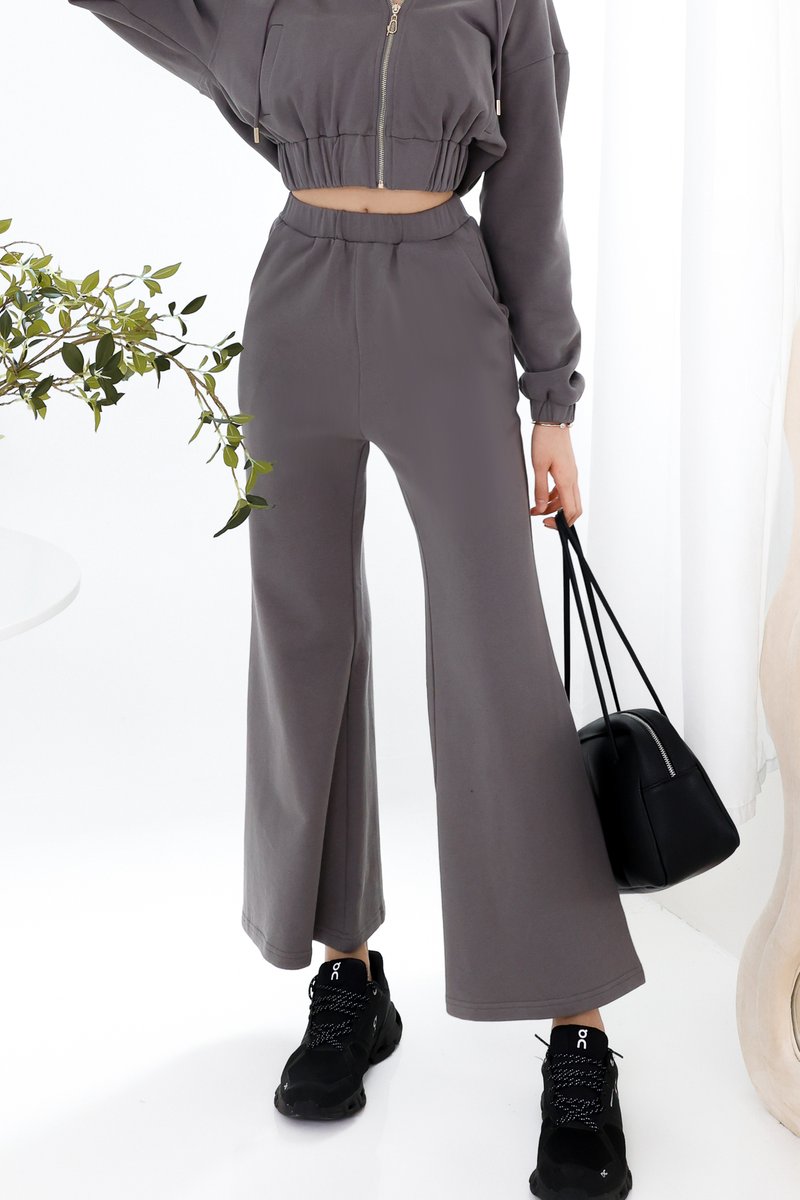 Carryn Co-ord Joggers in Dark Grey