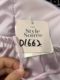 DEFECT | Claire Cross Back Maxi in Lilac in M