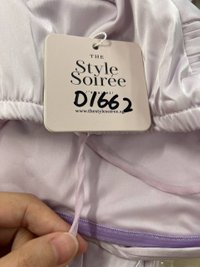 DEFECT | Claire Cross Back Maxi in Lilac in M