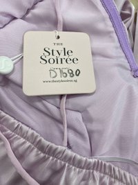 DEFECT | Claire Cross Back Maxi in Lilac in M DEFECT | Claire Cross Back Maxi in Lilac in M