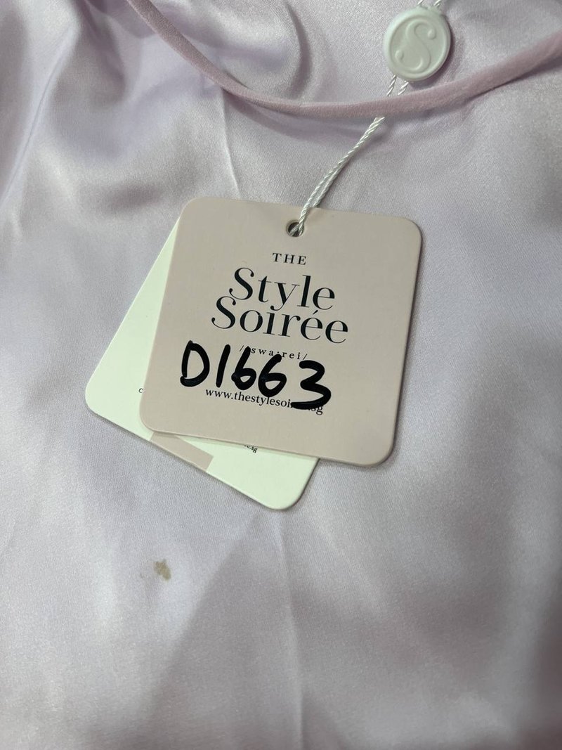 DEFECT | Claire Cross Back Maxi in Lilac in M