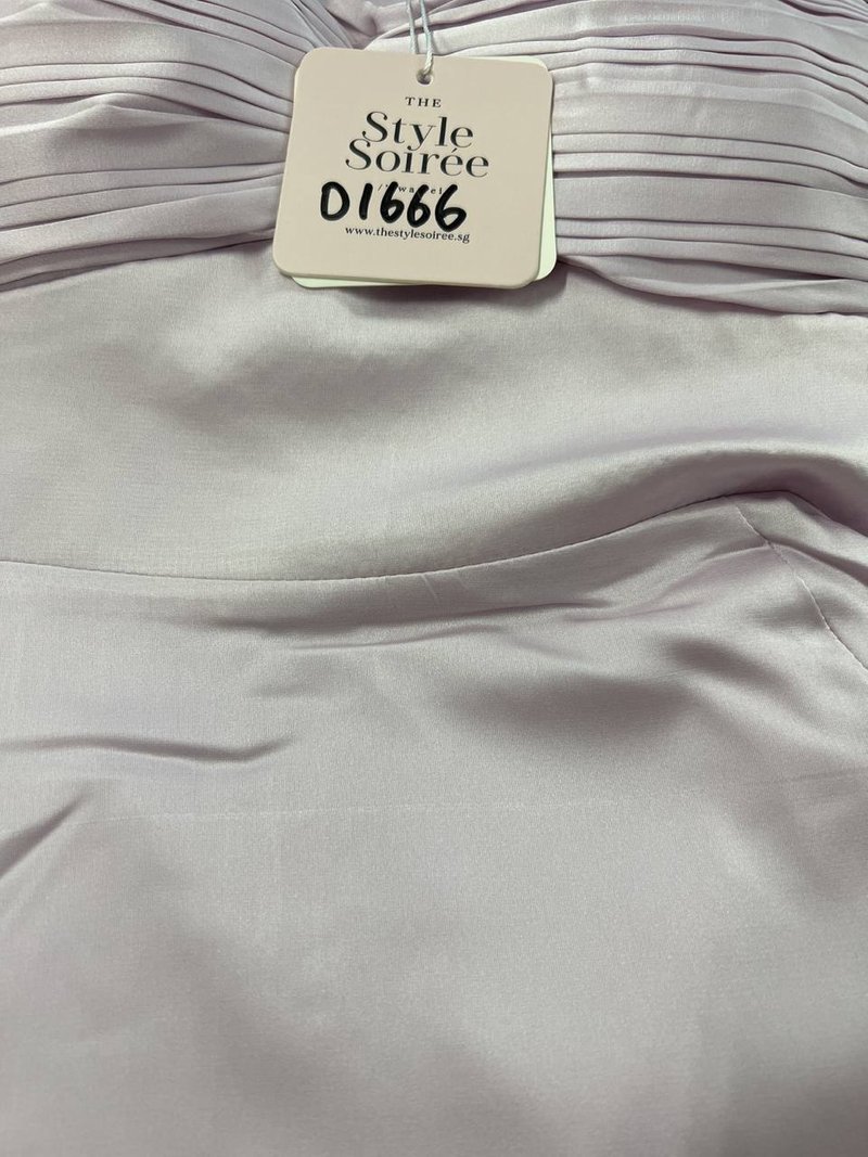 DEFECT | Claire Cross Back Maxi in Lilac in M DEFECT | Claire Cross Back Maxi in Lilac in M