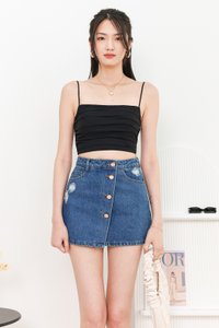 Tilly Tiered Co-ord Top in Black Tilly Tiered Co-ord Top in Black