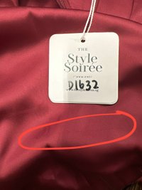 DEFECT | Claire Cross Back Maxi in Maroon in XS