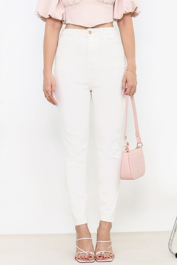 Danielle Denim Jeans in White