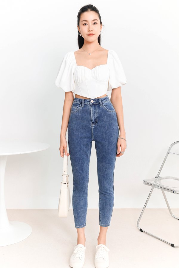 Danielle Denim Jeans in Mid Wash