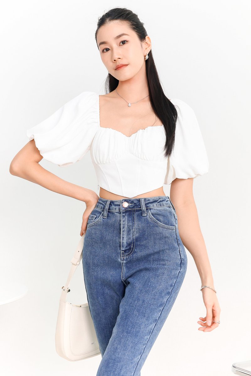 Parene Puffy Sleeve Top