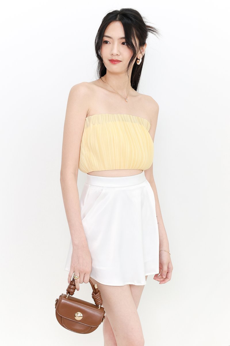 Paylyn Pleated Tube Top