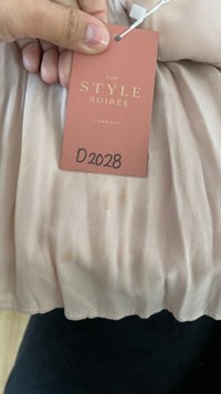 DEFECT | Peyrine Pleated Sleeved Top in Blush in XS