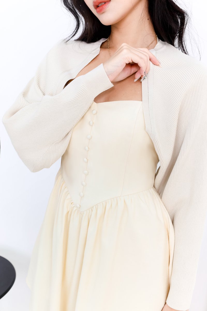 White clearance cream cardigan