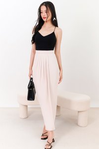 SALE EXCLUSIVE | Darryn Drape Maxi Skirt in Blush SALE EXCLUSIVE | Darryn Drape Maxi Skirt in Blush