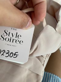 DEFECT | Rianna Ruched Mermaid Midi in Blush in XS