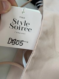 DEFECT | Rianna Ruched Mermaid Midi in Blush in XS