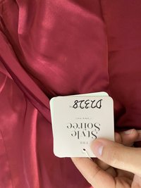 DEFECT | Claire Cross Back Maxi in Maroon in XS / M 