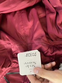 DEFECT | Claire Cross Back Maxi in Maroon in XS / M 