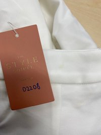 DEFECT | Sandy Slit Maxi In White (With Shorts Lining) in L DEFECT | Sandy Slit Maxi In White (With Shorts Lining) in L