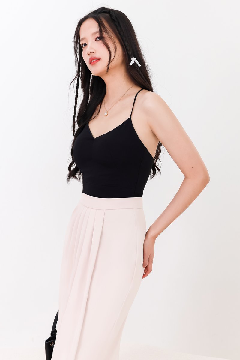 SALE EXCLUSIVE | Darryn Drape Maxi Skirt in Blush SALE EXCLUSIVE | Darryn Drape Maxi Skirt in Blush