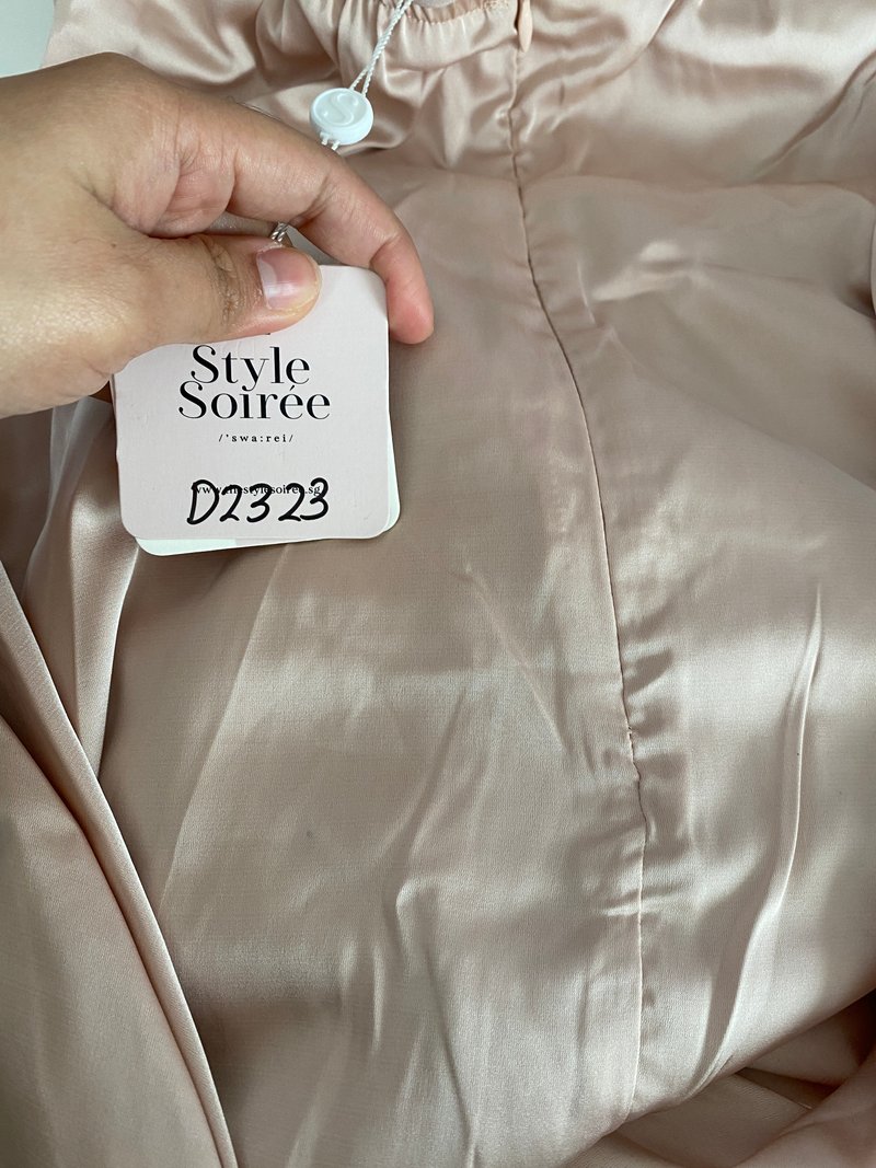 DEFECT | Claire Cross Back Maxi in Pink in S