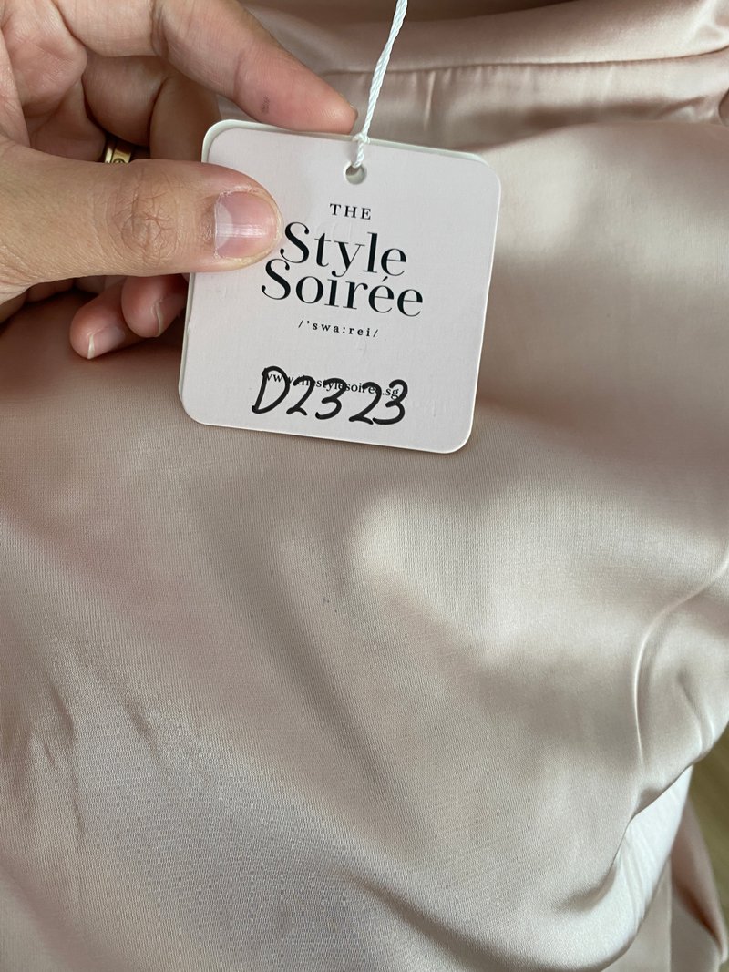 DEFECT | Claire Cross Back Maxi in Pink in S