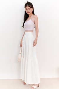 DEFECT | Cadea Cross Back Top in Light Lilac in L