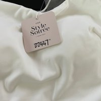 DEFECT | Cadea Cross Back Top in White in L