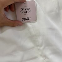 DEFECT | Darryn Drape Midi Skirt in White in XXS / XS / L DEFECT | Darryn Drape Midi Skirt in White in XXS / XS / L